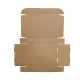 Κουτί αποστολής χάρτινο 24x17x4cm κραφτ - συσκευασία 100 τεμαχίων - Metron