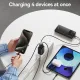 φορτιστής baseus wall fast charger simultaneous gan6 pro 2x usb, 2x type-c, 65w, cable type-c, 100w, 20v, 5a, 1m black - Baseus