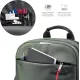 σακίδιο miquelrius laptop bag to work πράσινο - Miquelrius