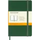 σημειωματάριο moleskine pocket ruled 9x14cm myrtle hard cover - Moleskine