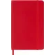σημειωματάριο moleskine pocket ruled 9x14cm red soft cover - Moleskine