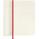σημειωματάριο moleskine pocket ruled 9x14cm red soft cover - Moleskine