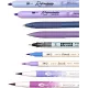 σετ writech journal kit lilac & blue 9 τεμάχια σε κασετίνα - Writech