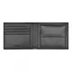 πορτοφόλι δερμάτινο hugo boss classic grained black - Hugo boss