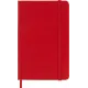 σημειωματάριο moleskine pocket ruled 9x14cm red hard cover - Moleskine