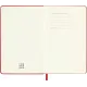 σημειωματάριο moleskine pocket ruled 9x14cm red hard cover - Moleskine