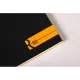 Μπλοκ rhodia a5 14.8x21cm ivory ριγέ 90gr 70 φύλλα - Rhodia