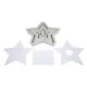 Καλούπι σιλικόνης rayher αστέρια 18.5x18.5x3cm 5 αστέρια - Rayher