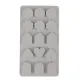 Καλούπι σιλικόνης rayher 15 σχέδια κρεμαστά 26x14.5x1cm - Rayher