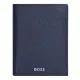 πορτοφόλι δερμάτινο hugo boss classic grained navy - Hugo boss