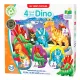 Puzzle the learning journey my first puzzles 4 in a box dino 2+ - The learning journeny