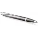 στυλό parker i.m. rituals grey ct ballpen με δώρο σημειωματάριο - Parker