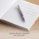 στυλό parker i.m. rituals grey ct ballpen με δώρο σημειωματάριο - Parker