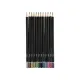Ξυλομπογιές nassau metallic pencils σε μεταλλική κασετίνα 12 χρώματα - Nassau