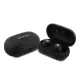 Ακουστικά guess - wireless earbuds 4g metal with docking station bluetooth 5.3  black - Guess