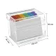 Καρτελοθήκη osco ακρυλική index box 7518 - Osco