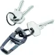 Μπρελόκ troika d-click carabiner keychain with quick release click mechanism - Troika