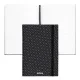 σημειωματάριο hugo boss a5 monogram grey lined - Hugo boss