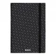 σημειωματάριο hugo boss a5 monogram grey lined - Hugo boss