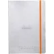 σημειωματάριο rhodia goalbook silver a5 120 φύλλα - Rhodia