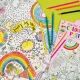 Αφίσα ζωγραφικής colouring poster magical fairyland 70x100cm - Rachel hellen