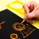 Μπλοκ ζωγραφικής bookoli scratch art spiro 4+ - Bookoli