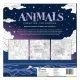 Μπλοκ ζωγραφικής hinkler artmaker animals creative colouring βοοκ - Hinkler