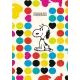 σημειωματάριο premium paper snoopy 18x26cm dots - Premium paper