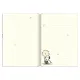 σημειωματάριο premium paper snoopy σκληρό εξώφυλλο με λάστιχο 10.5x14.5cm hearts - Premium paper