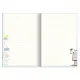 σημειωματάριο premium paper snoopy σκληρό εξώφυλλο με λάστιχο 12.5x17.5cm flower - Premium paper