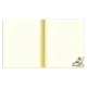 σημειωματάριο premium paper snoopy σκληρό εξώφυλλο με λάστιχο 17x21cm sunbathing - Premium paper