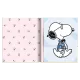 σημειωματάριο premium paper snoopy σκληρό εξώφυλλο με λάστιχο 17x21cm sunbathing - Premium paper