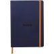 σημειωματάριο rhodia dotted a5 με λάστιχο night blue - Rhodia