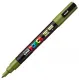 Μαρκαδόρος posca fine pc-3m khaki green - Uniball
