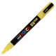 Μαρκαδόρος posca fine pc-3m yellow - Uniball