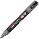 Μαρκαδόρος posca medium pc-5m deep grey - Uniball