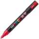 Μαρκαδόρος posca medium pc-5m fluo red - Uniball