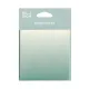 Αυτοκόλλητα χαρτάκια σημειώσεων deli nusign 74x74mm 60 φύλλα ombre green - Deli