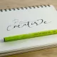 Μαρκαδόρος καλλιγραφίας pilot lettering pen 2.0mm μαύρο - Pilot