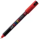 Μαρκαδόρος posca extra fine pc-1mr 0.7mm red - Uniball
