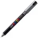 Μαρκαδόρος posca extra fine pc-1mr 0.7mm silver - Uniball