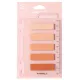 σελιδοδείκτες deli film bopp nusign pink 44x12mm 5x20 φύλλα - Deli