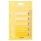 σελιδοδείκτες deli film bopp nusign yellow 44x12mm 5x20 φύλλα - Deli