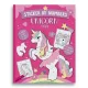 Βιβλίο με αυτοκόλλητα eurowrap unicorns sticker by numbers - Eurowrap