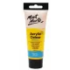 χρώμα ακρυλικό mont marte 75ml medium yellow 04 - Mont marte
