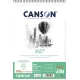 Μπλοκ canson sketch extra white 1557 a4 σπιράλ 120gr. 30 φύλλα - Canson
