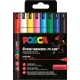 σετ μαρκαδόρων uni posca basic colours pc-1mr 0.7mm 8 τεμαχίων - Uniball