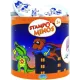 σφραγίδες aladine minos super heroes 12 τεμάχια & ταμπόν 3+ - Aladine