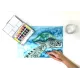 Ακουαρέλες zieler premium watercolour half pan set των 24 χρωμάτων - Zieler