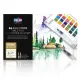 Ακουαρέλες zieler premium watercolour half pan set των 24 χρωμάτων - Zieler